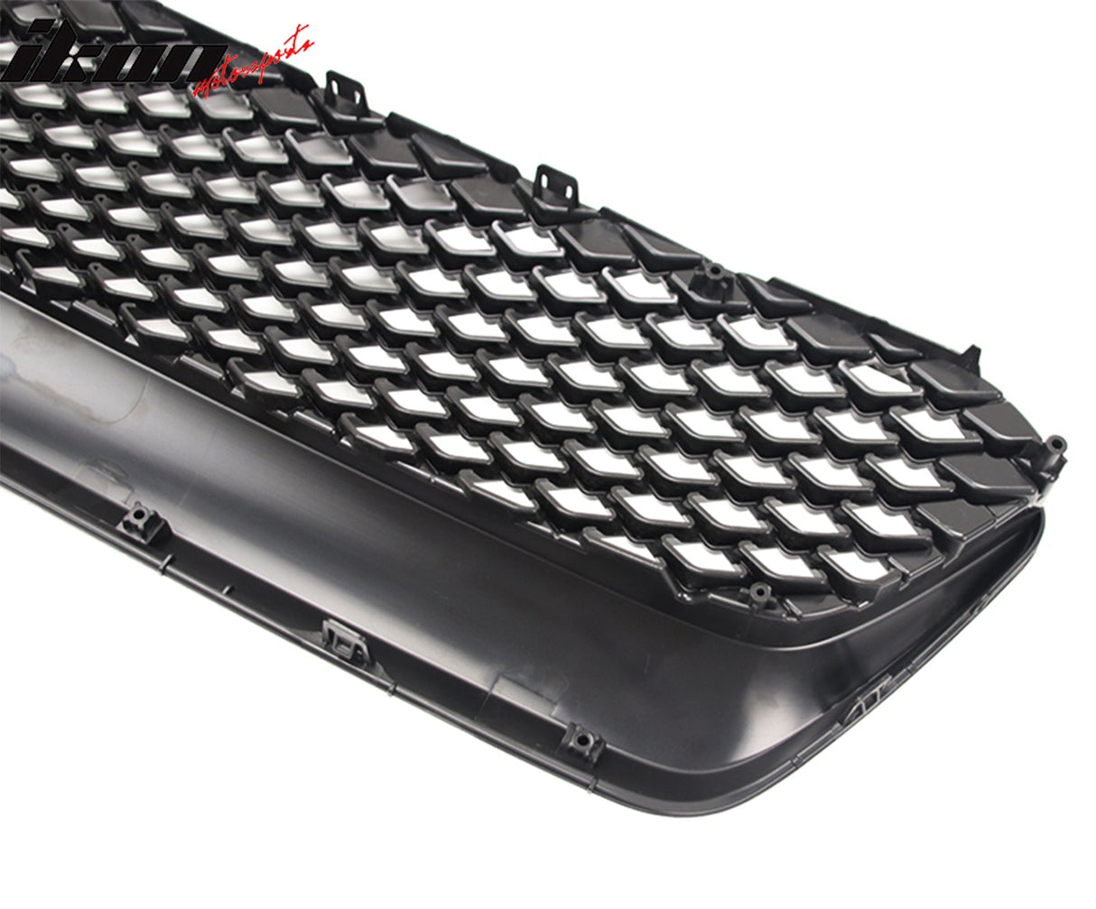 2015-2017 Subaru WRX Gloss Black JDM Style Front Bumper Grille ABS