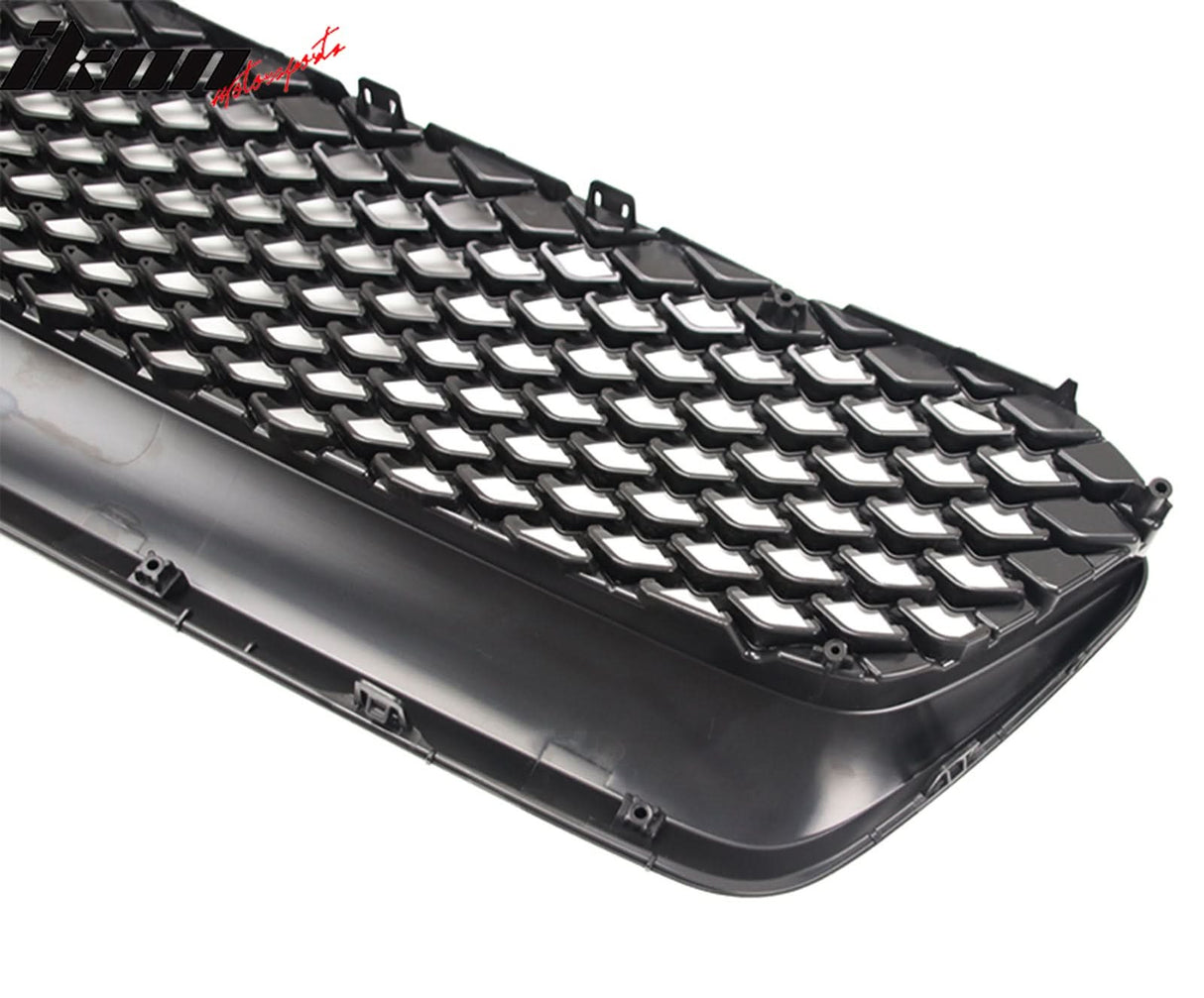 2015-2017 Subaru WRX Gloss Black JDM Style Front Bumper Grille ABS