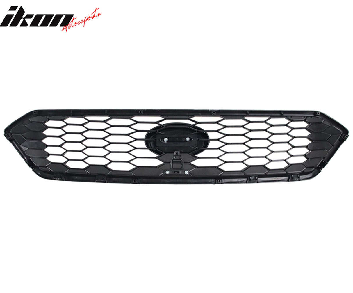 2018-2021 Subaru WRX Gloss Black W/ Red JDM Front Bumper Grille ABS