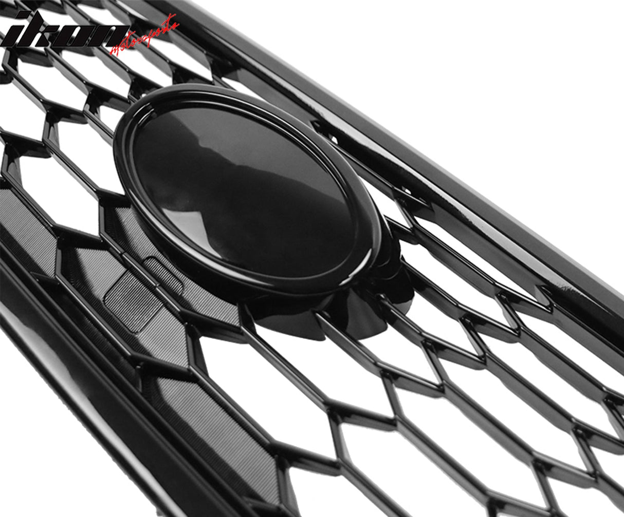 2018-2021 Subaru WRX Gloss Black JDM Style Front Bumper Grille ABS
