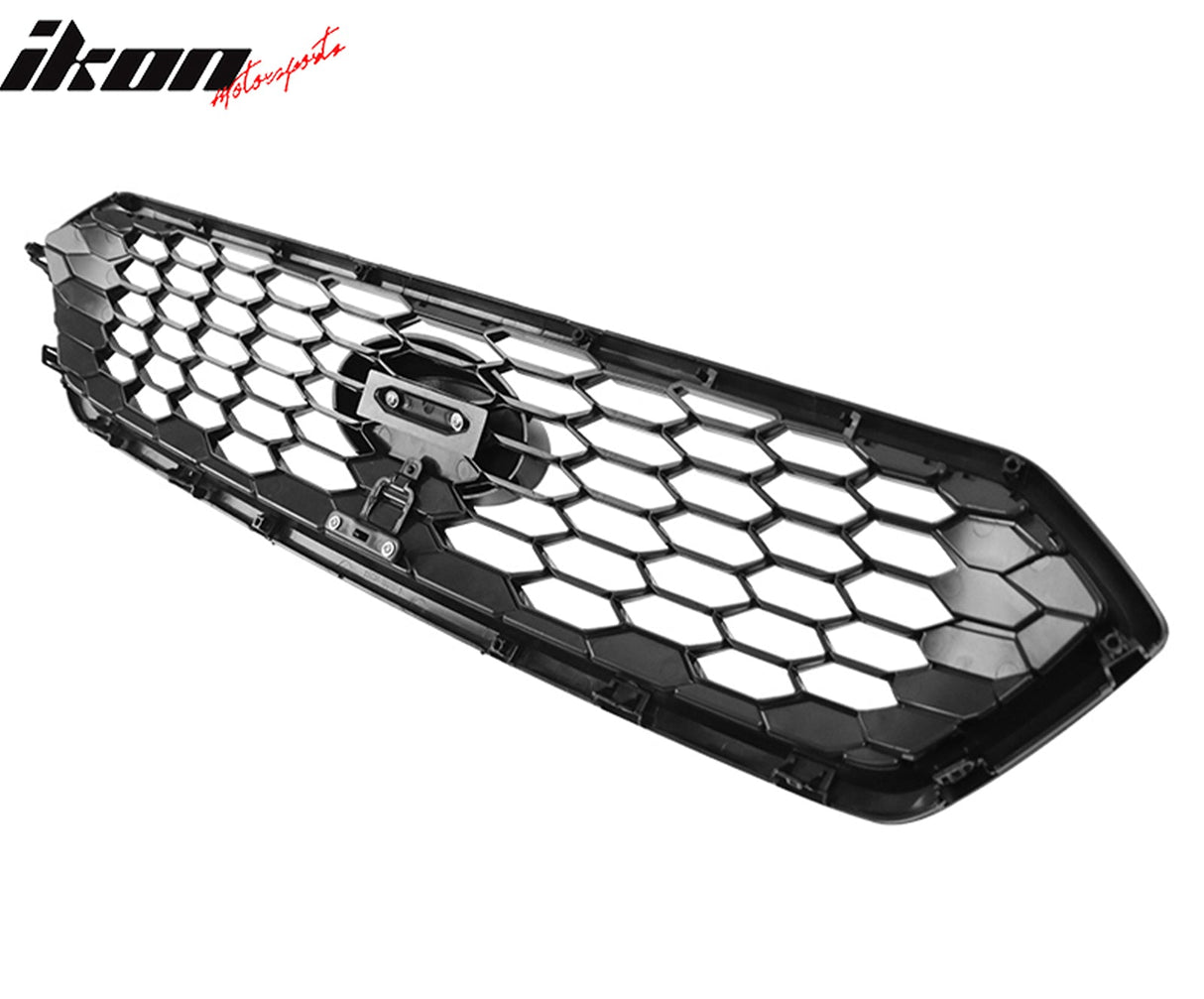 2018-2021 Subaru WRX Gloss Black JDM Style Front Bumper Grille ABS