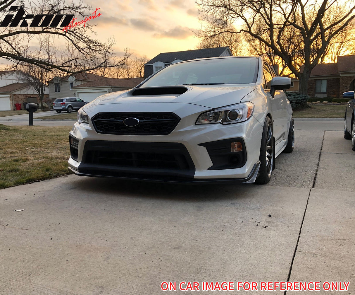 2018-2021 Subaru WRX Gloss Black W/ Red STI Style Front Grille ABS