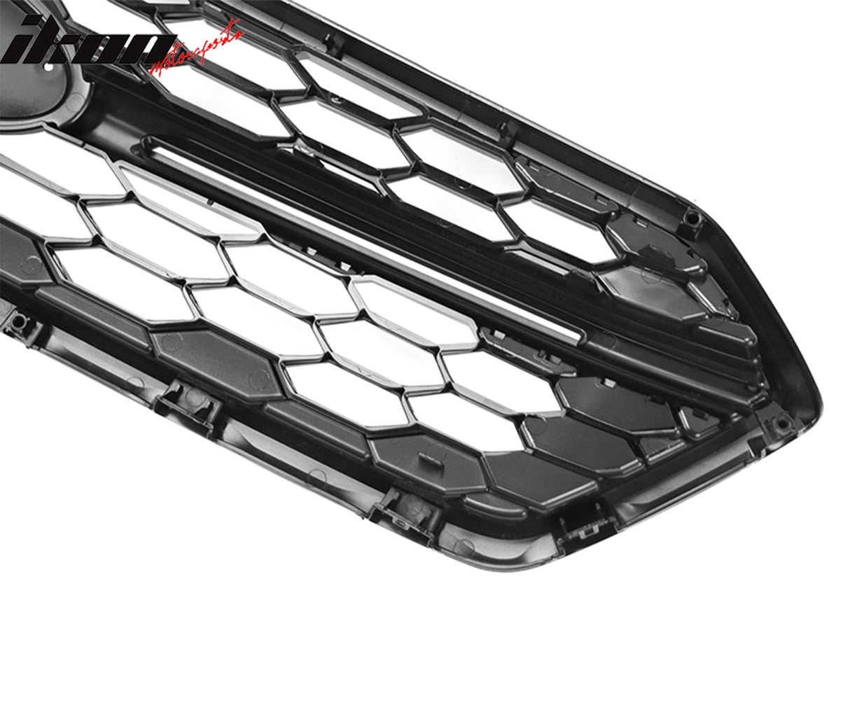 2018-2021 Subaru WRX Gloss Black STI Style Front Bumper Grille ABS