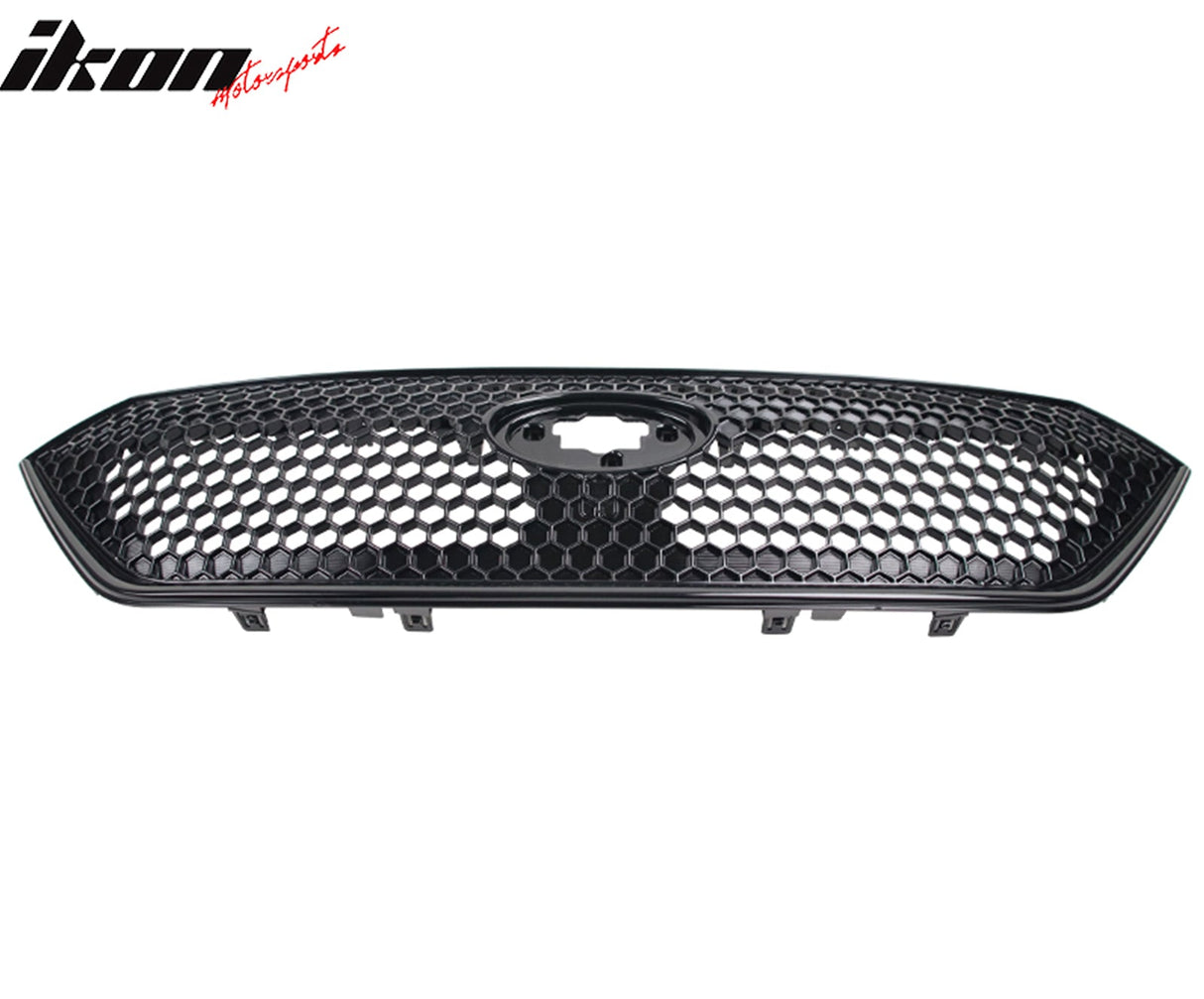 2022-2025 Subaru WRX Gloss Black Honeycomb Front Bumper Grille ABS
