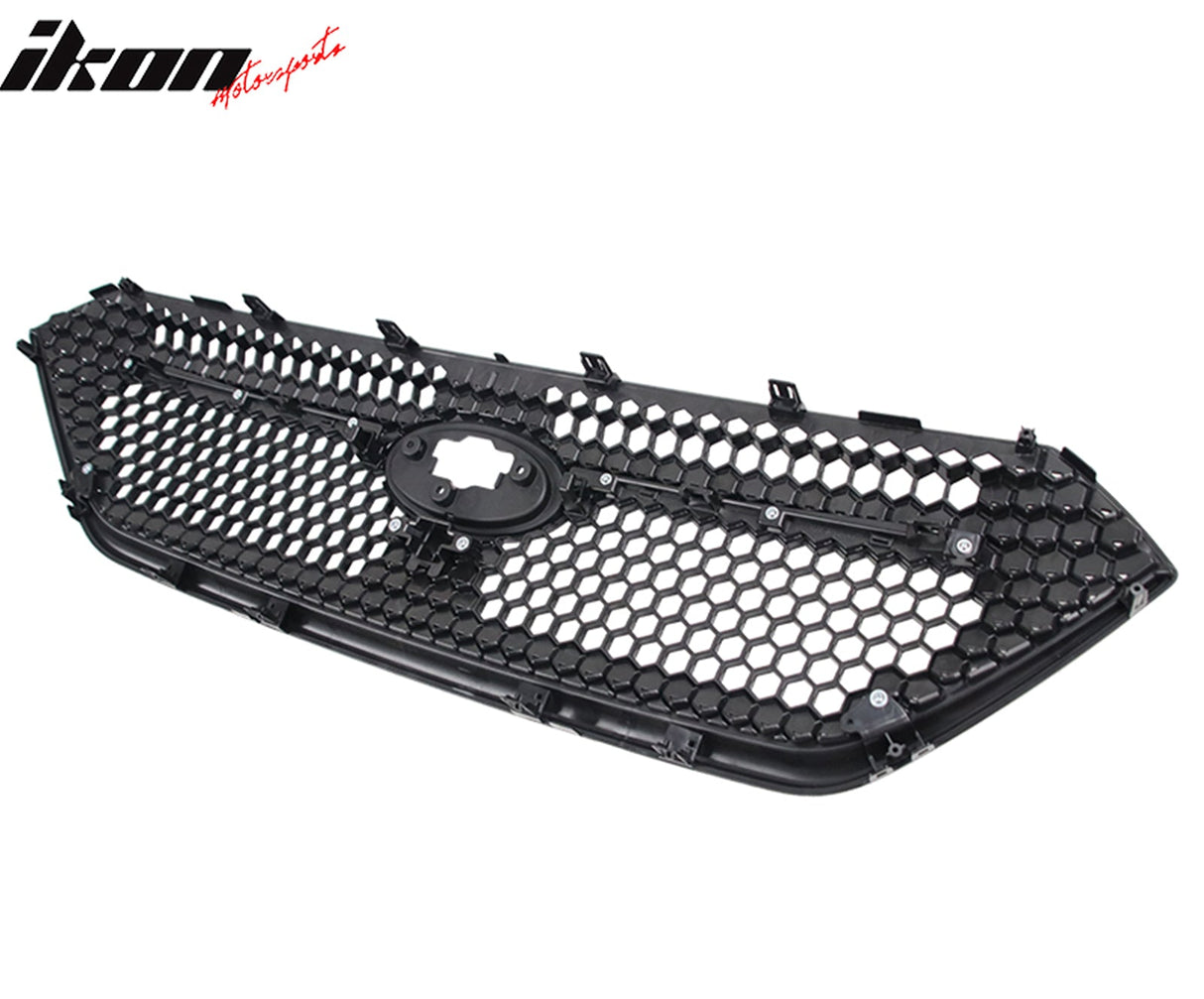 2022-2025 Subaru WRX Gloss Black Honeycomb Front Bumper Grille ABS