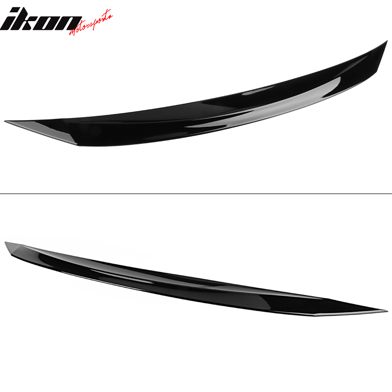 2016-2018 Honda Civic 10th Gen Black Front Bonnet Lip Molding Trim Bar