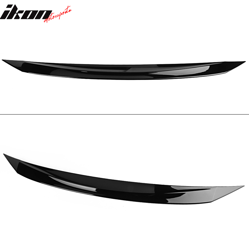 2016-2018 Honda Civic 10th Gen Black Front Bonnet Lip Molding Trim Bar