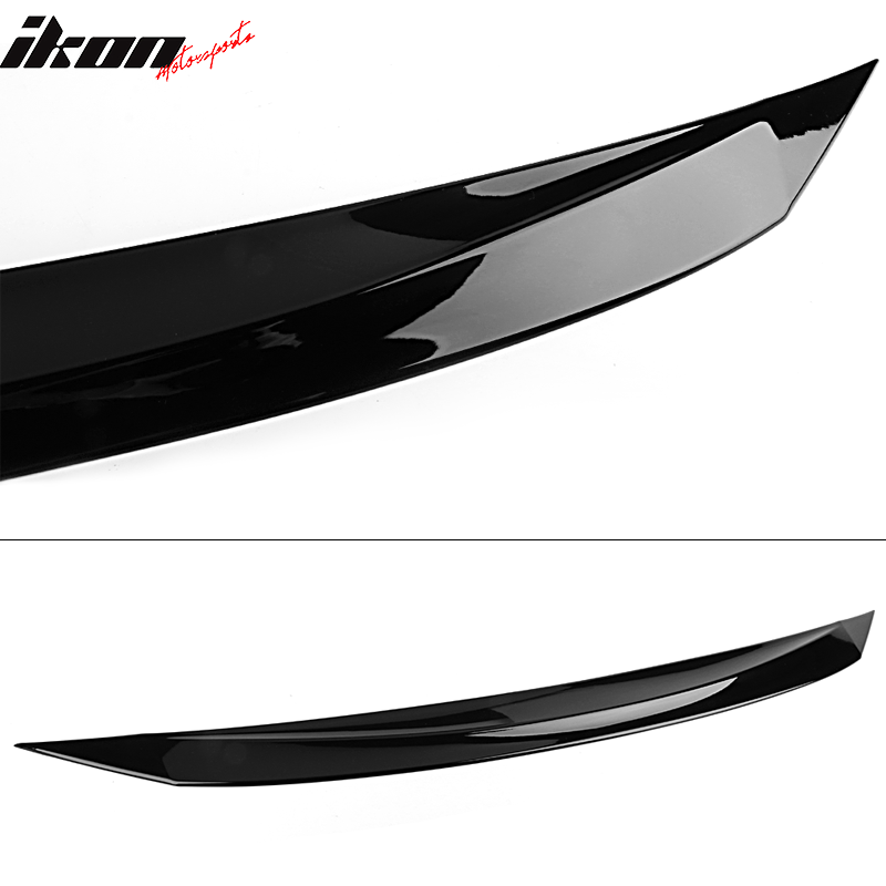 2016-2018 Honda Civic 10th Gen Black Front Bonnet Lip Molding Trim Bar