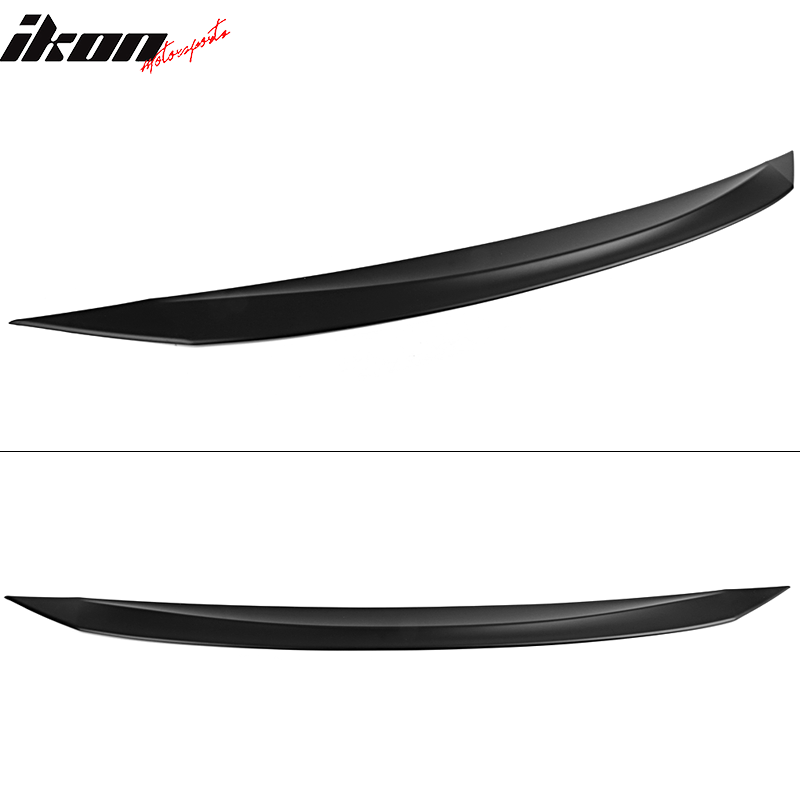 2016-2018 Honda Civic Matte Black Front Bonnet Lip Molding Trim Bar