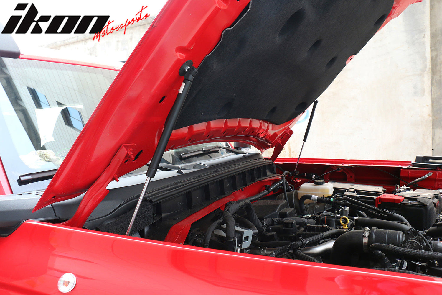 2021-2025 Ford Bronco Carbon Steel Hood Hydraulic Rod Lift Shock Strut