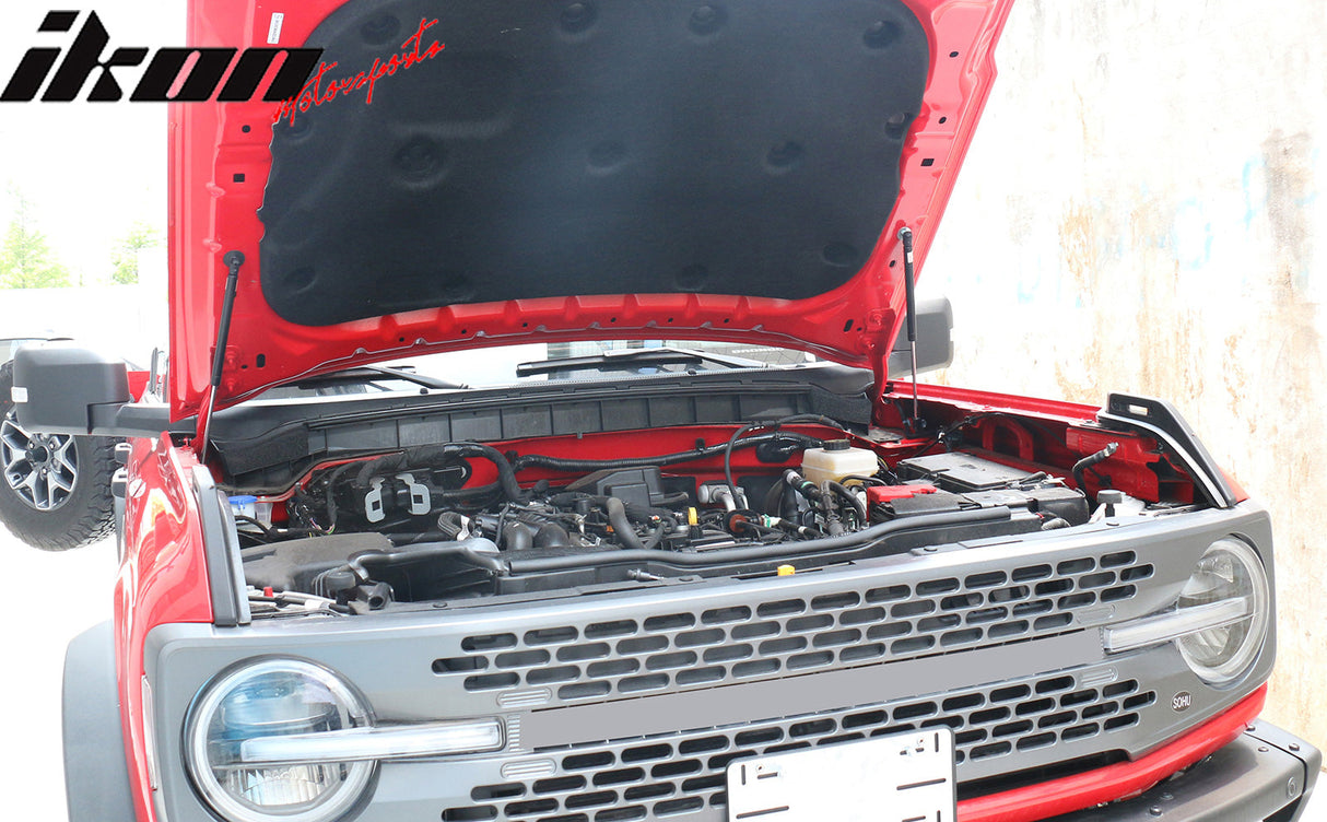 2021-2025 Ford Bronco Carbon Steel Hood Hydraulic Rod Lift Shock Strut