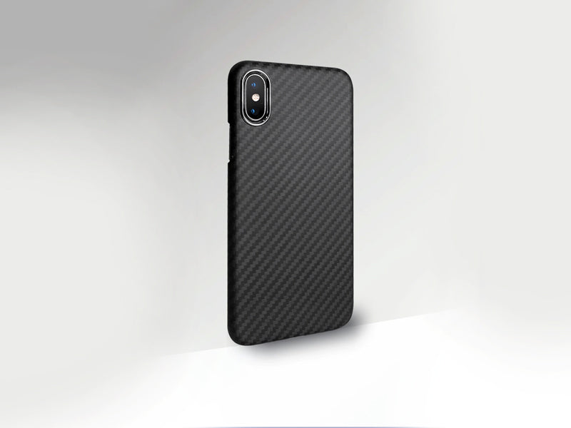 AutoTecknic Dry Carbon iPhone Cover - iPhone XS - Matte Finish