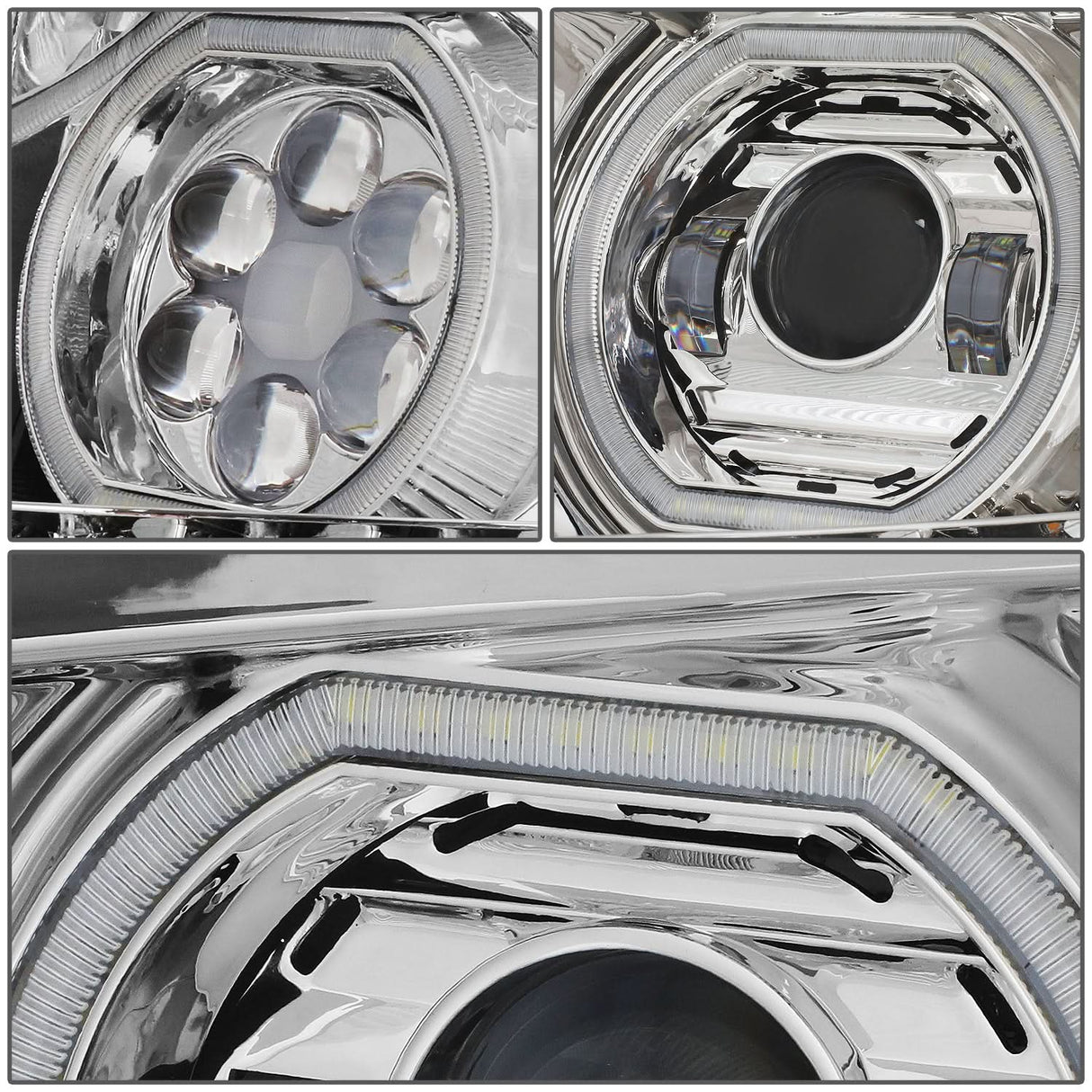 2017-2021 International Harvester LT LT625 Chrome Headlights