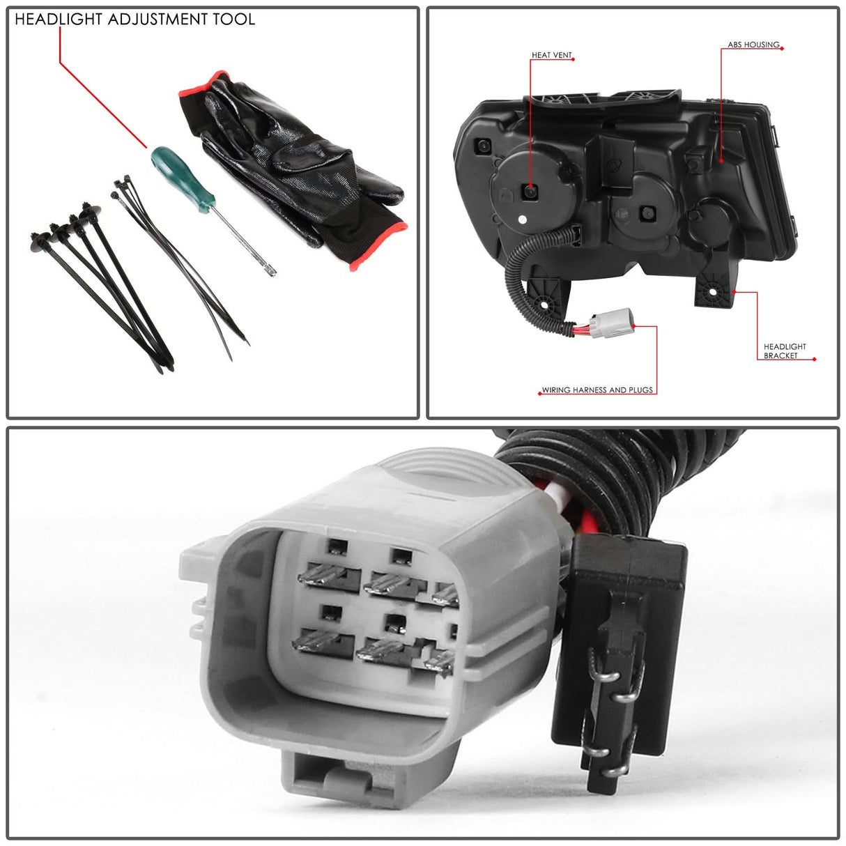 2014-2015 Chevrolet Camaro Full LED Chrome Headlights