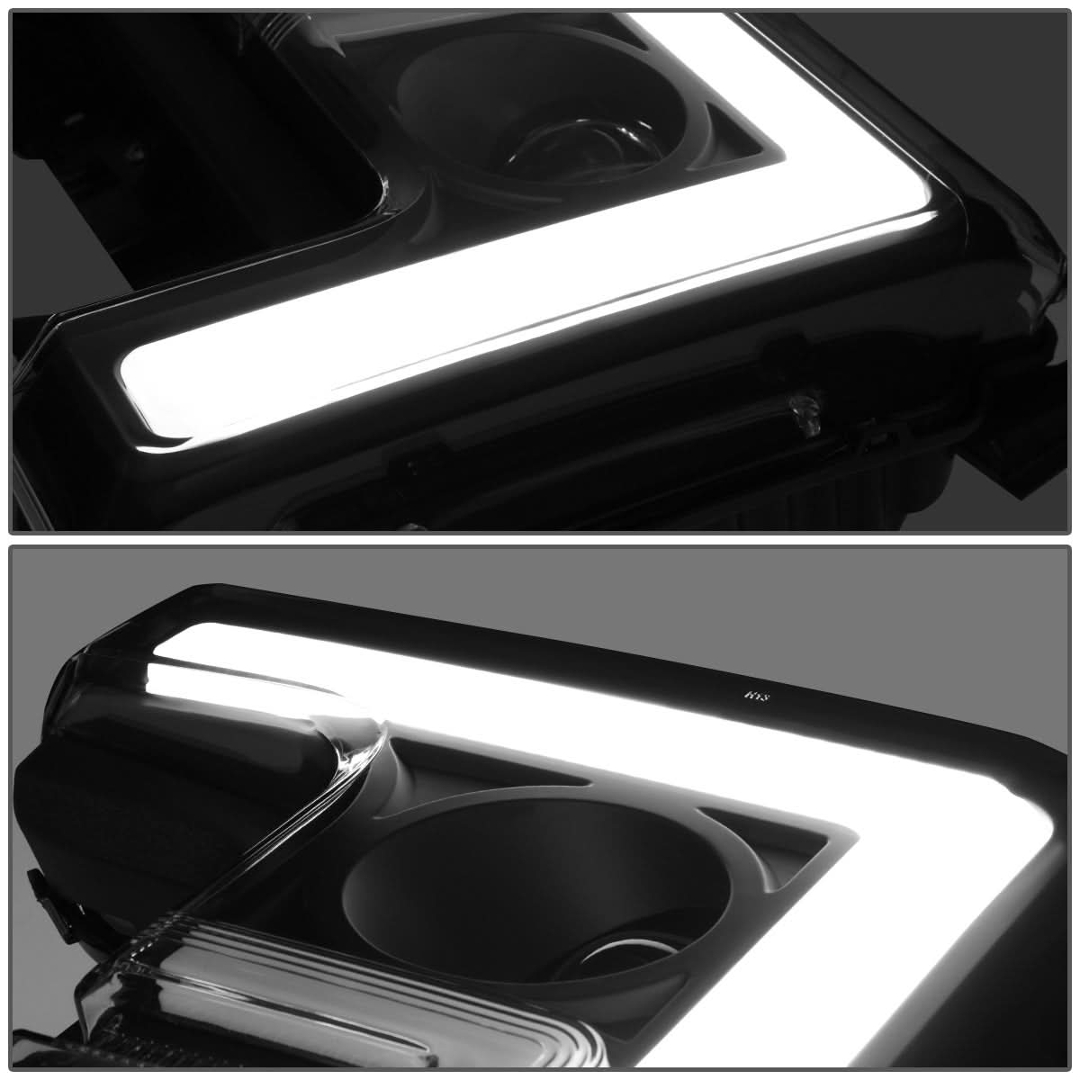 2017-2019 Ford F-250 F-350 F-450 F-550 3D LED DRL Projector Headlights