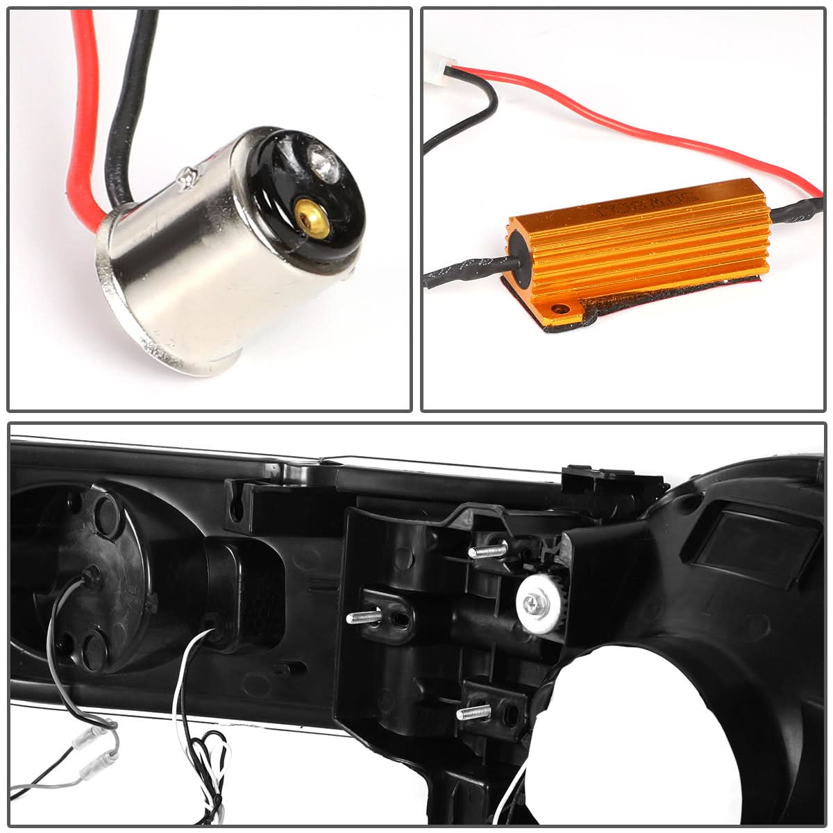 07-14 Toyota FJ Cruiser LED DRL Sequential Turn Signal Headlights