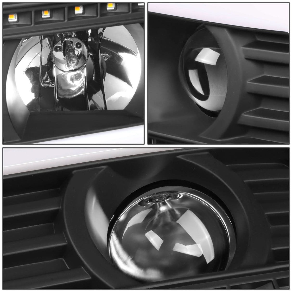 07-13 GMC Sierra 1500 / 07-14 Sierra 2500 3500 C-Bar LED DRL Headlights