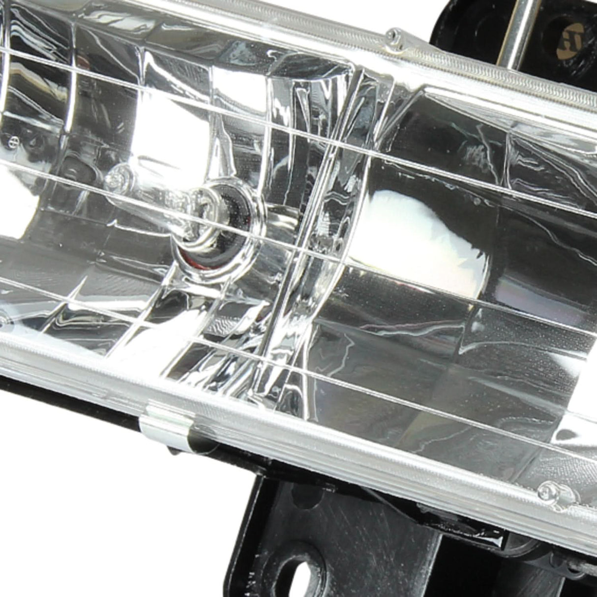 94-98 Chevrolet C10 8PC Chrome Housing Clear Corner Headlights
