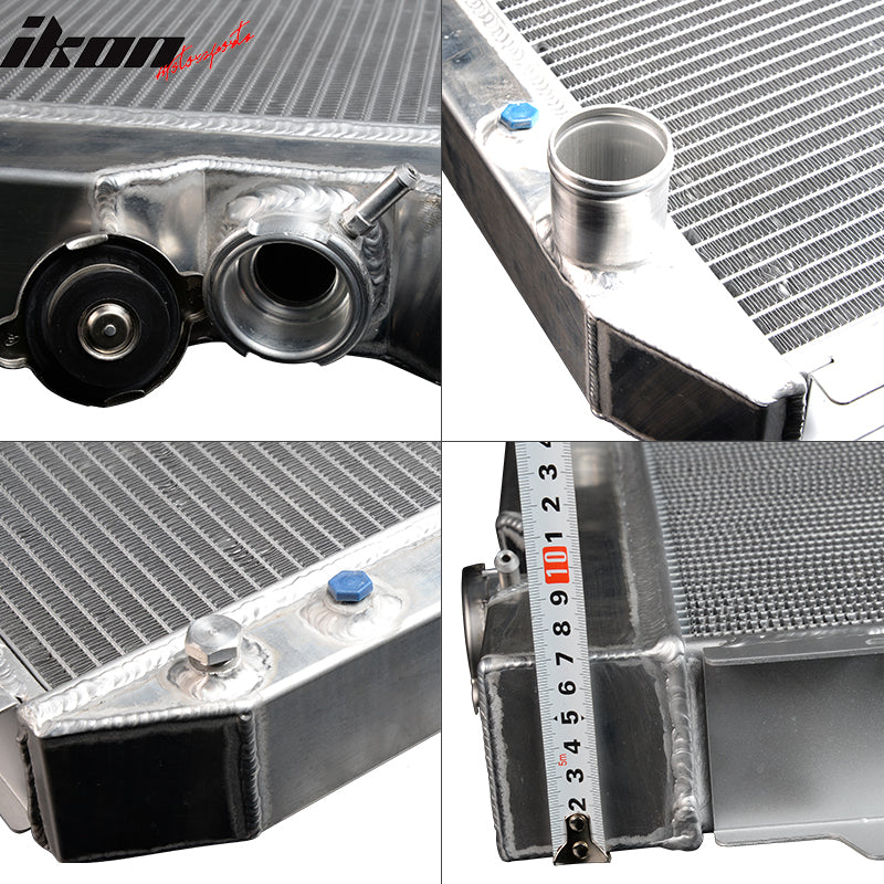 Fits 64-66 Ford Mustang 62mm Performance Cooling Racing Radiator AT MT