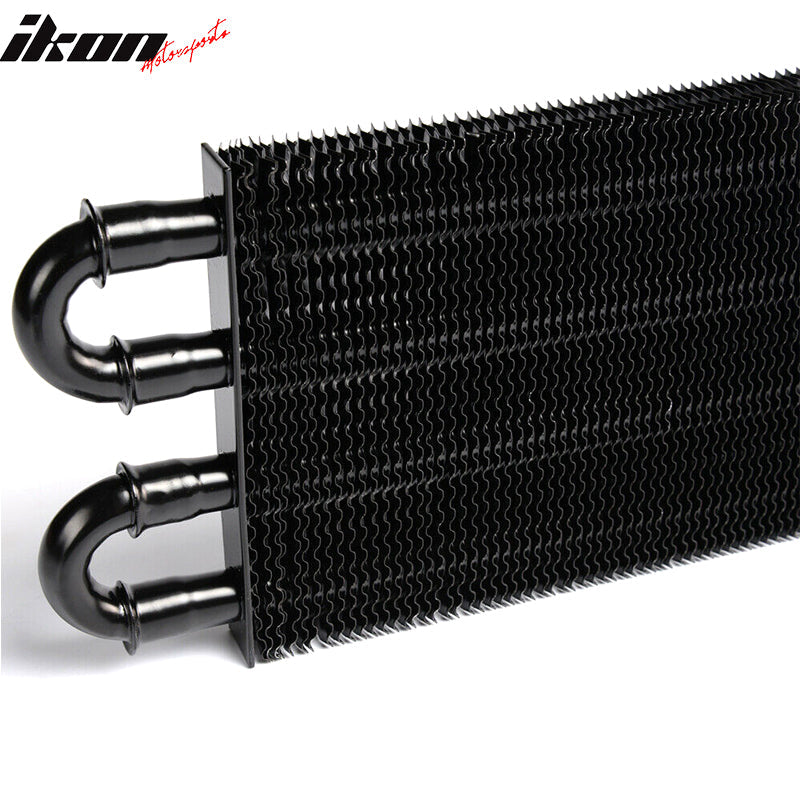 Universal Full Remote Transmission Oil Cooler Kit Auto/MT Radiator