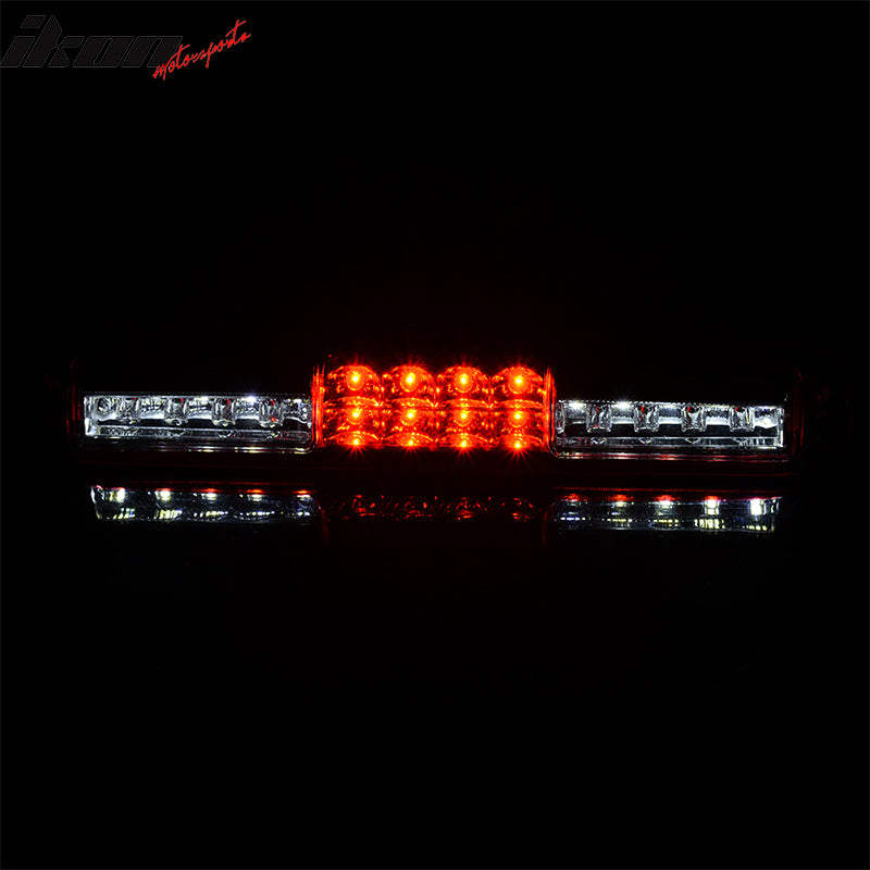 Fits 99-07 Silverado Sierra Clear LED 3rd Brake Light Cargo Lamp
