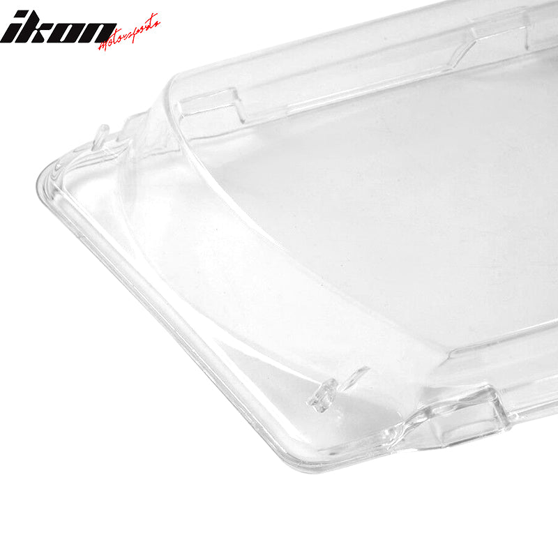 Fits 02-05 BMW E46 3-series Clear Head Lights Headlamp Lense Cover