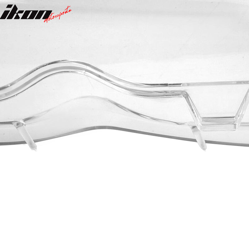 Fits 02-05 BMW E46 3-series Clear Head Lights Headlamp Lense Cover