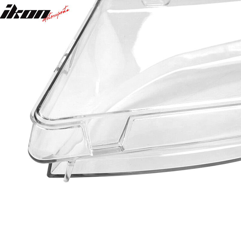 Fits 02-05 BMW E46 3-series Clear Head Lights Headlamp Lense Cover