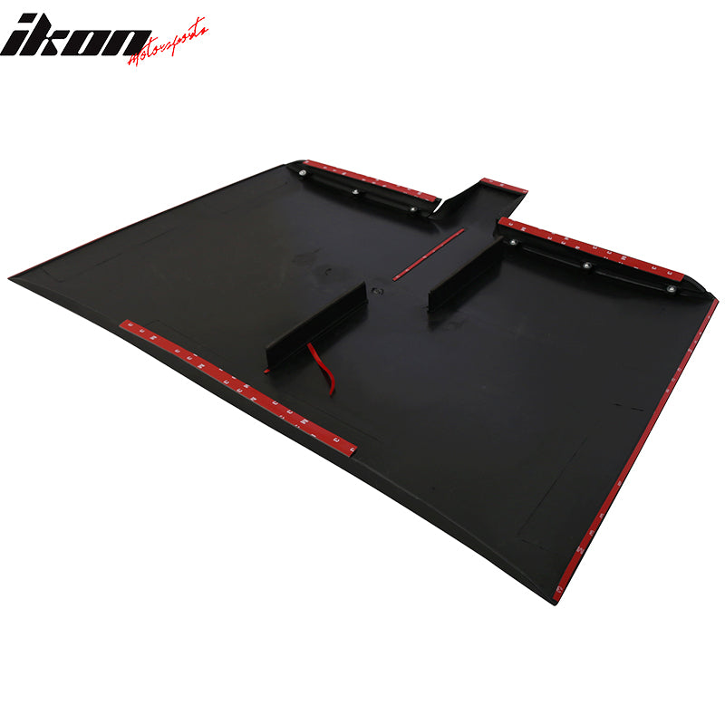 2015-2017 Ford Mustang M Type Black Air Hood Vent Scoop PP