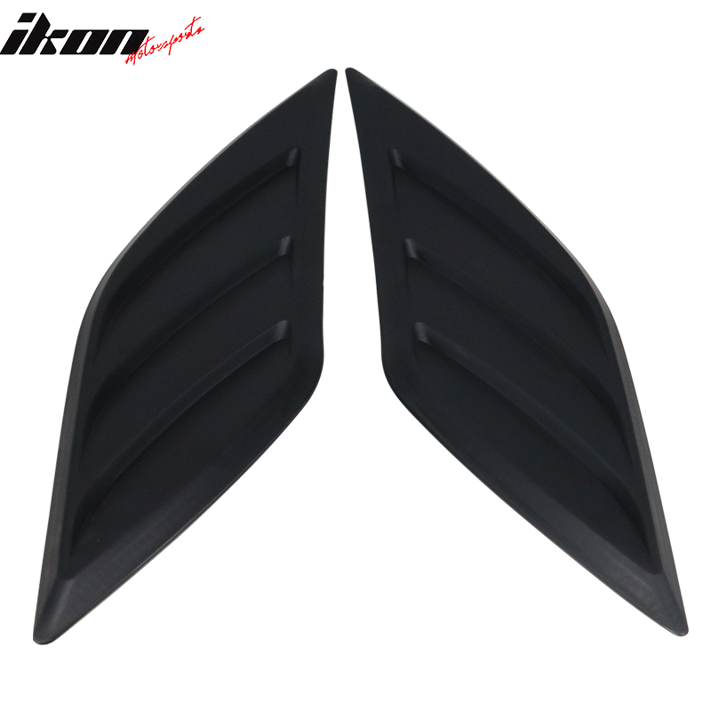 2016-2020 Honda Civic V3 Unpainted Air Flow Hood Vent Scoop ABS