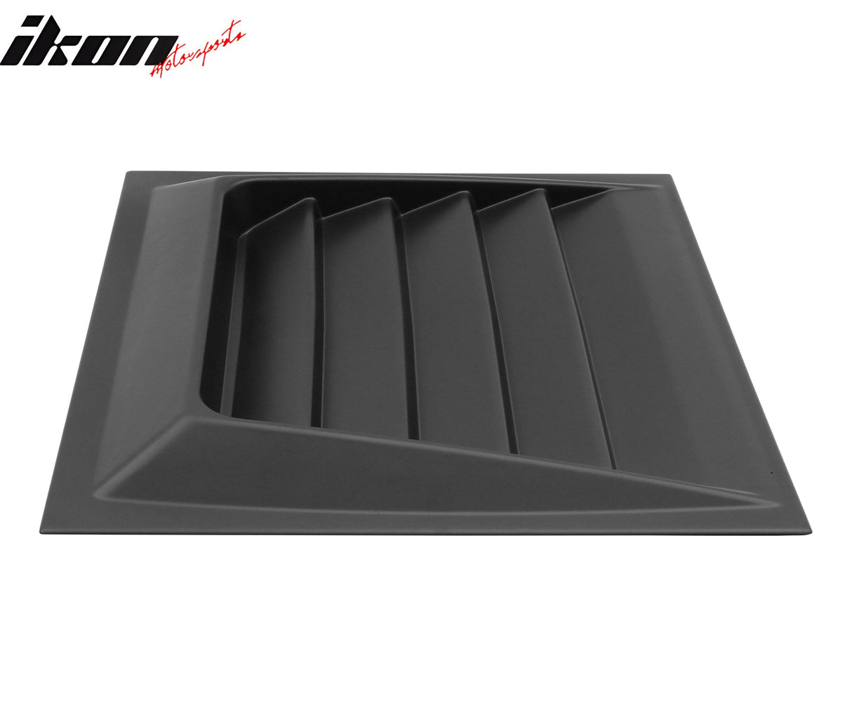Fits Universal DMAX Style Air Flow Hood Vent Cover Primer Black ABS