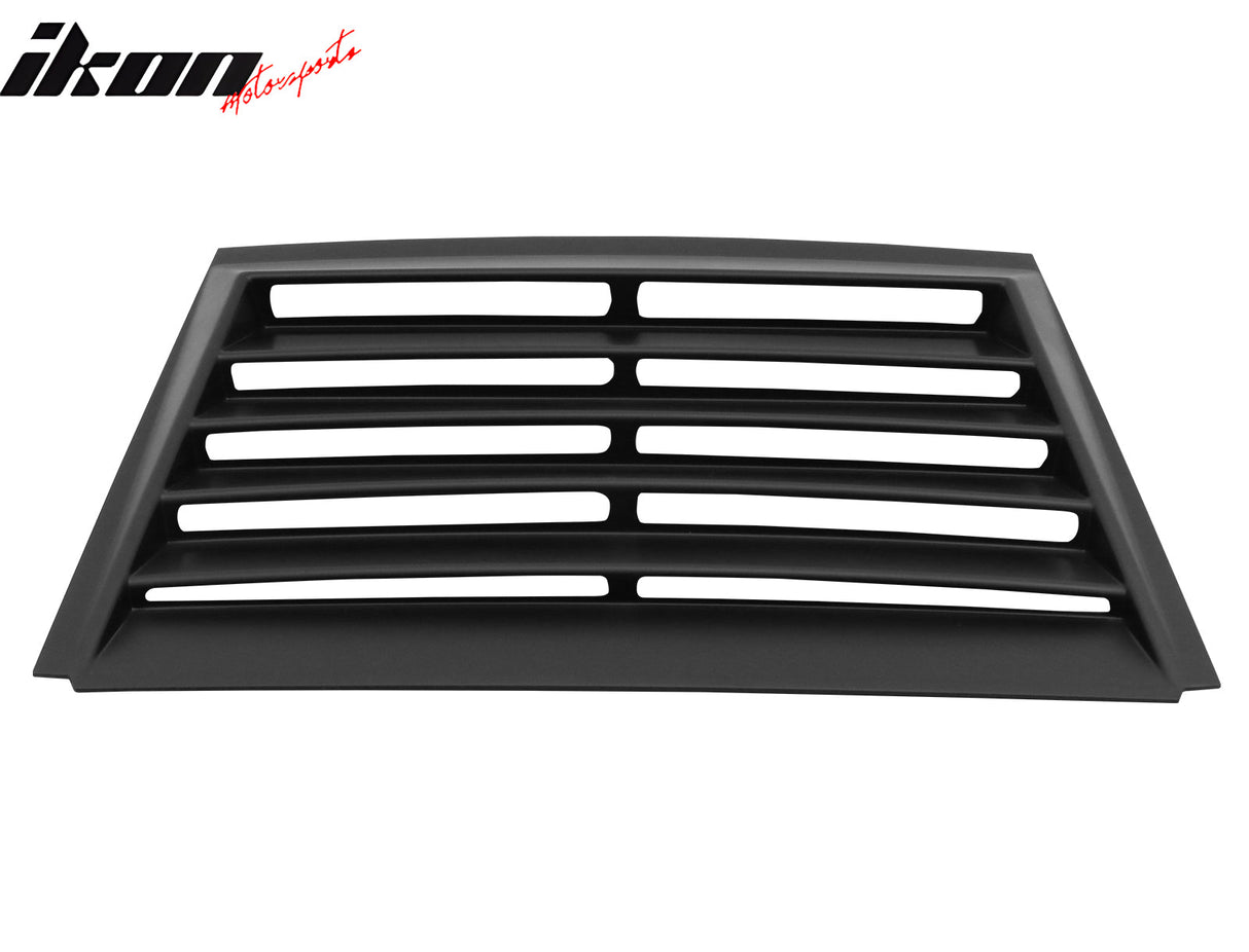 Fits Universal URAS Style Air Flow Hood Vent Cover Primer Black ABS
