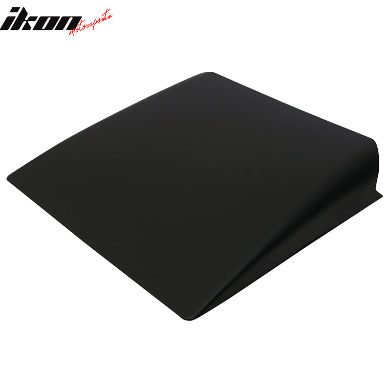 Universal Black Air Flow Hood Vent Scoop ABS