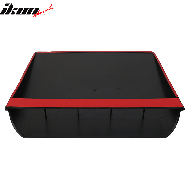 Universal Black Air Flow Hood Vent Scoop ABS