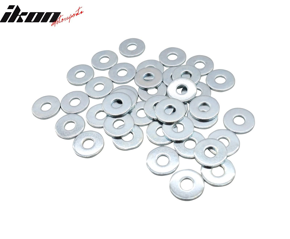 Front Spoiler Side Skirt Extension M6 Drill Bolts Nuts Washer Hardware