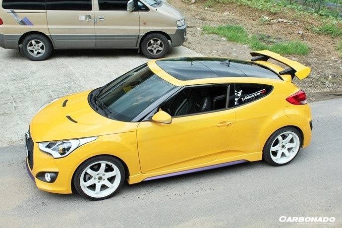 2012-2017 Hyundai veloster DP style Roof Spoiler Wing