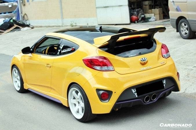 2012-2017 Hyundai veloster DP style Roof Spoiler Wing