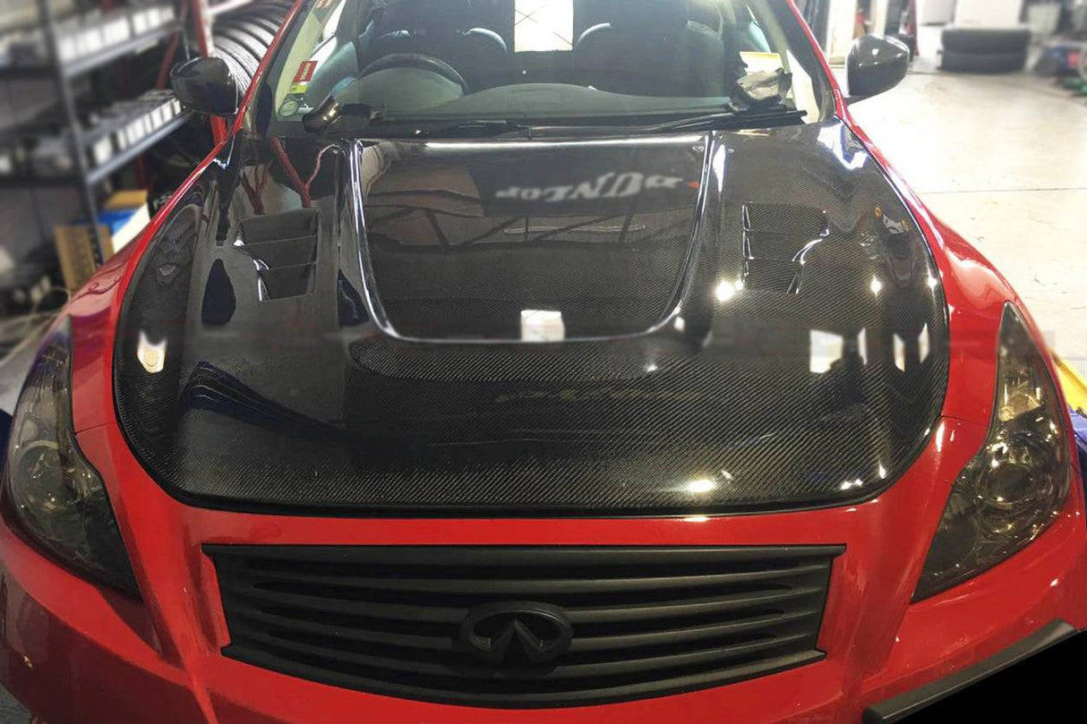 2008-2015 Infiniti G37S Q60 Coupe BS Style Hood