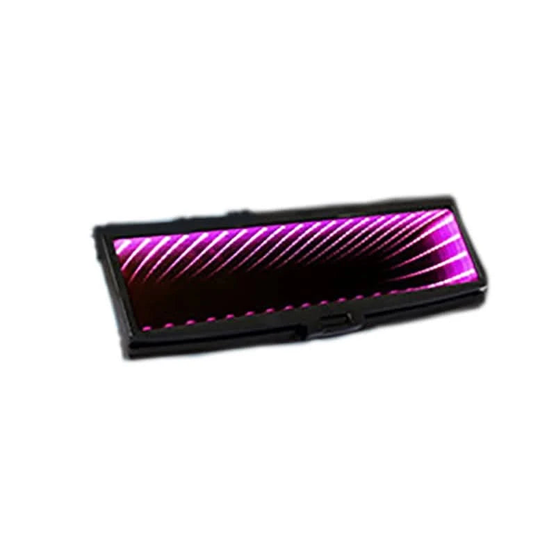 LED Ambient Interior Rearview Mirror – Wide View Flat Mirror Upgrade for Enhanced Cabin Style