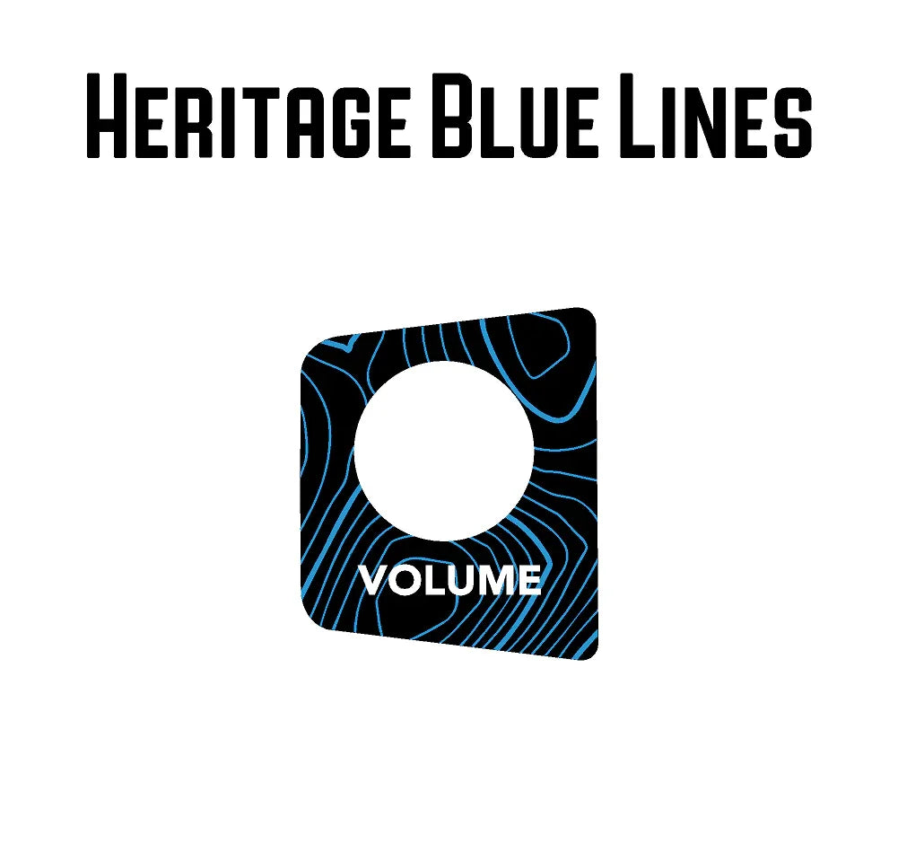 Topographic Volume Button Trim Cover - 2024+ Land Cruiser