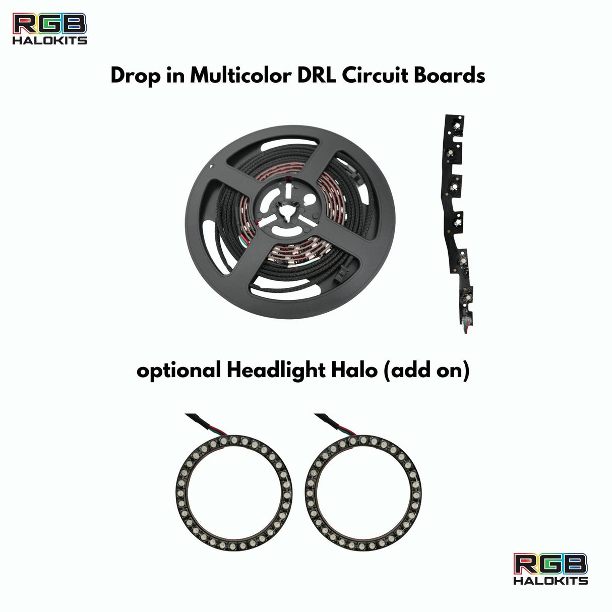 Hyundai Elantra Multicolor Flow Series DRL Boards (2021-2023)