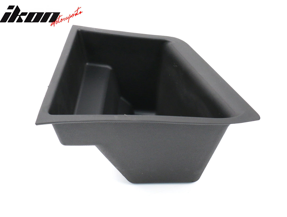 2020-2023 Tesla Model 3 Black Rear Left Side Storage Box TPE ABS 2PCS