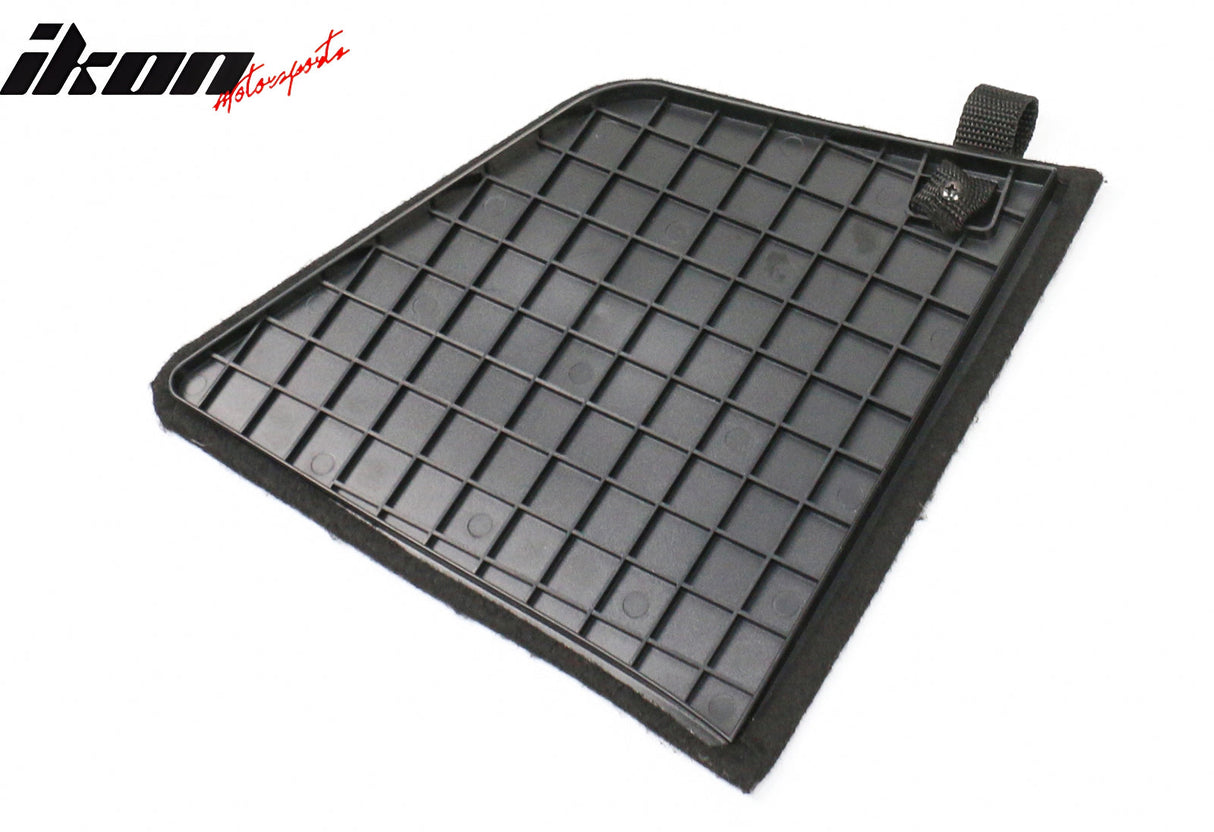 2020-2023 Tesla Model 3 Black Rear Left Side Storage Box TPE ABS 2PCS