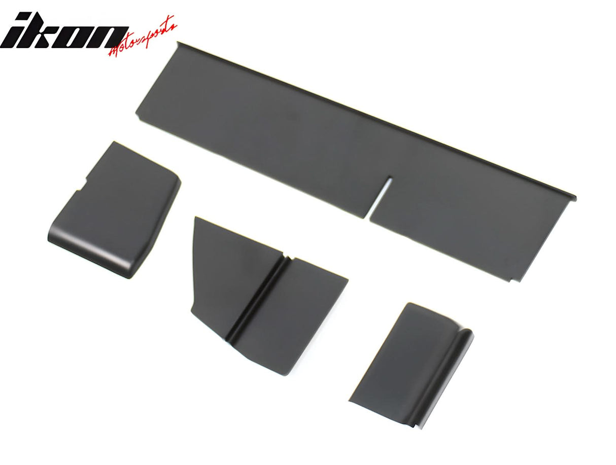 2022-2024 Tesla Model Y Black Glove Compartment Storage Organizer PP