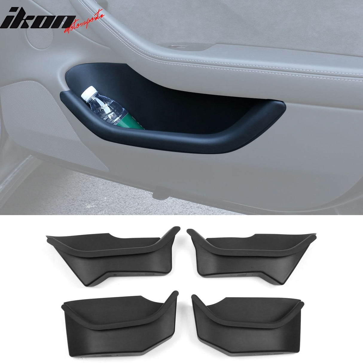 2024-2025 Tesla Model 3 Highland Front Rear Door Side Storage Box TPE