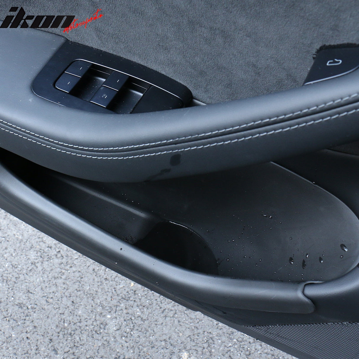 2024-2025 Tesla Model 3 Highland Front Rear Door Side Storage Box TPE