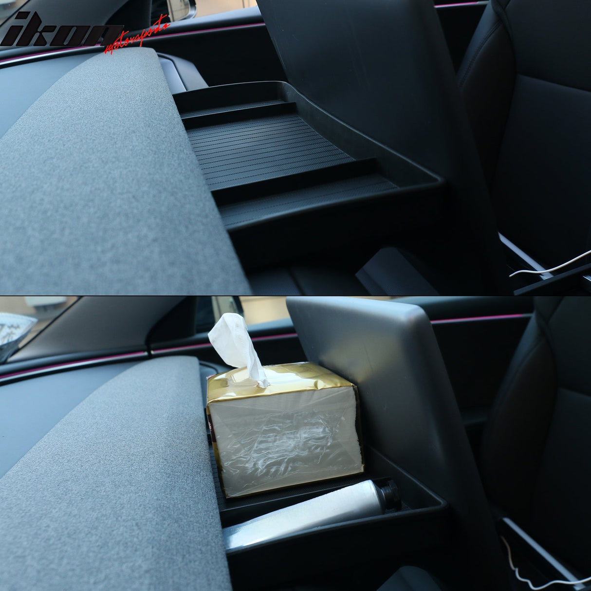 2024-2025 Tesla Model 3 Highland Dashboard Hidden Organizer Tray TPE