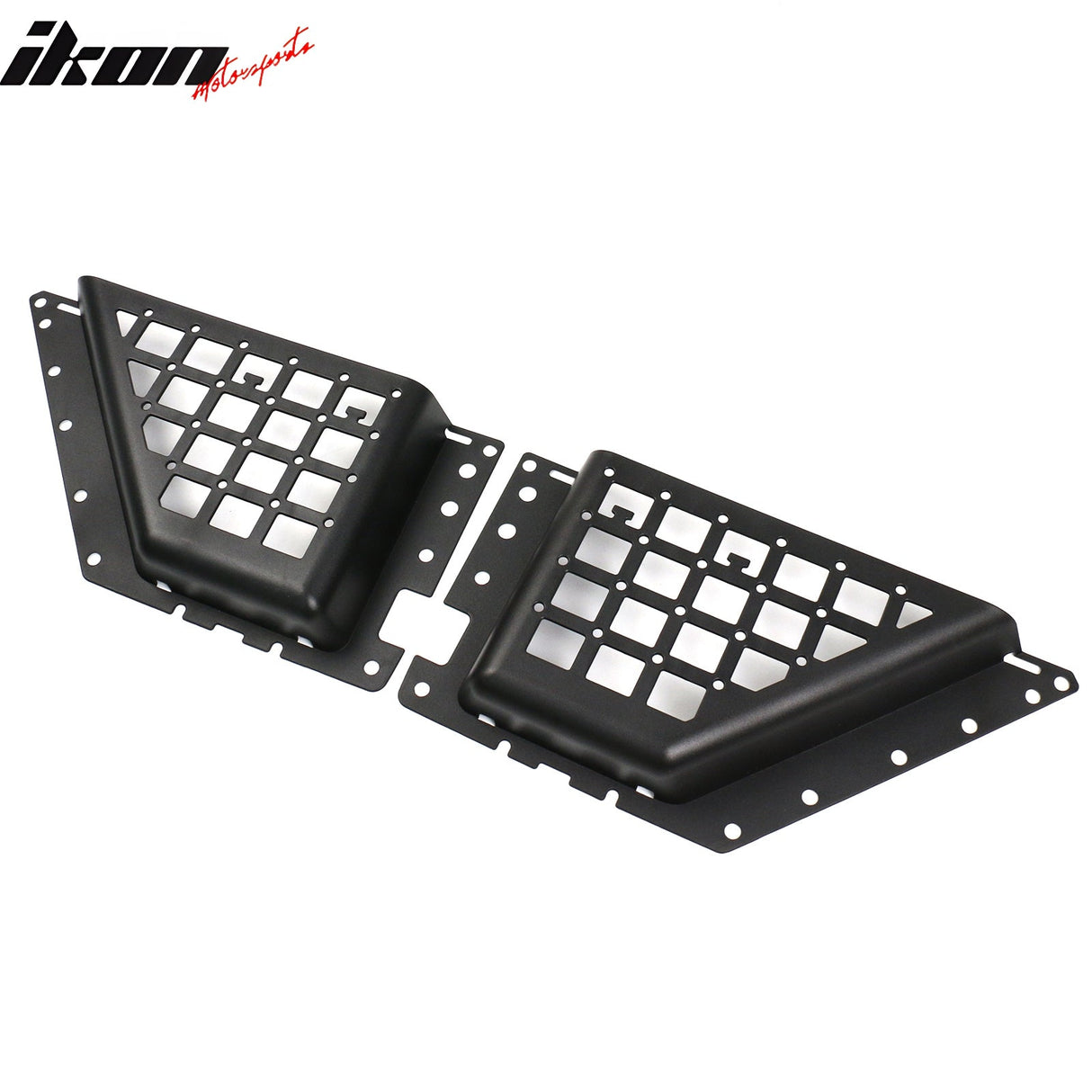 2021-2025 Ford Bronco 2/4 Door Black Front Door Storage Box ABS 2PCS