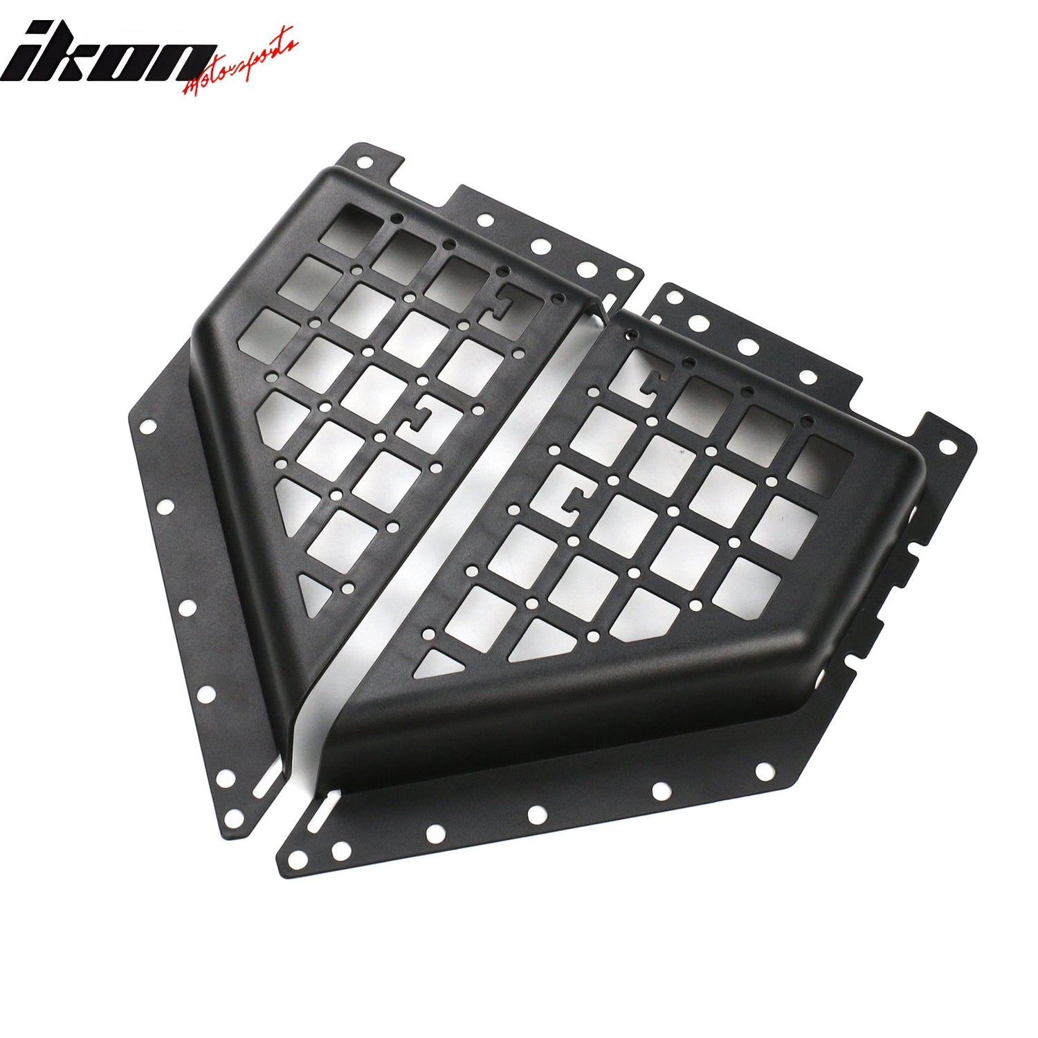 2021-2025 Ford Bronco 2/4 Door Black Front Door Storage Box ABS 2PCS