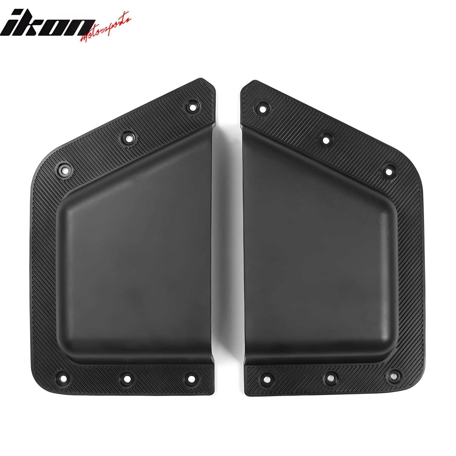 2021-2025 Ford Bronco 4-Door Black Rear Door Storage Box TPE+ABS 2PCS